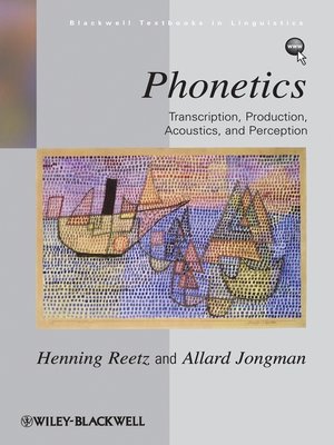 cover image of Phonetics